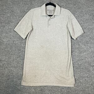 5.11 Tactical Shirt Mens Small Gray Short Sleeve Polo Casual Outdoors Flaw